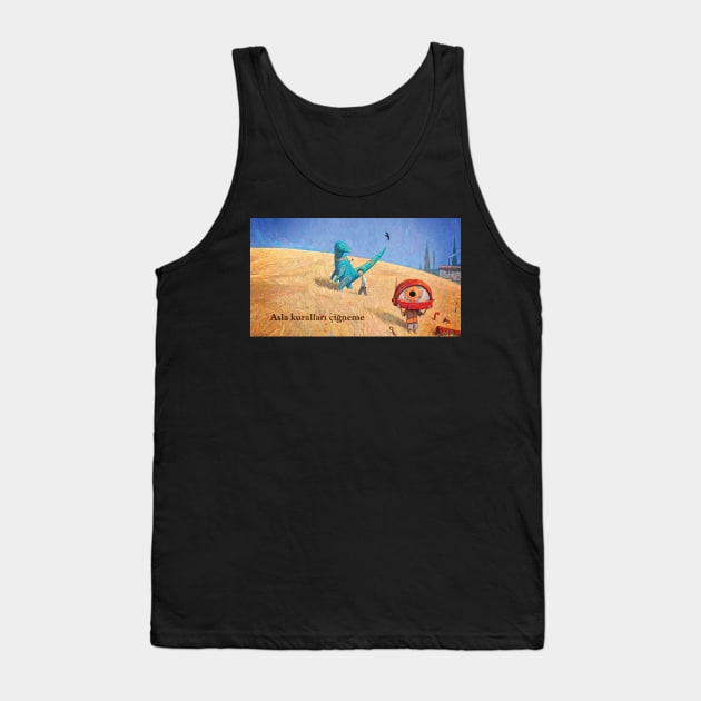 The Laws of Summer - Shaun Tan Tank Top by Bequeat